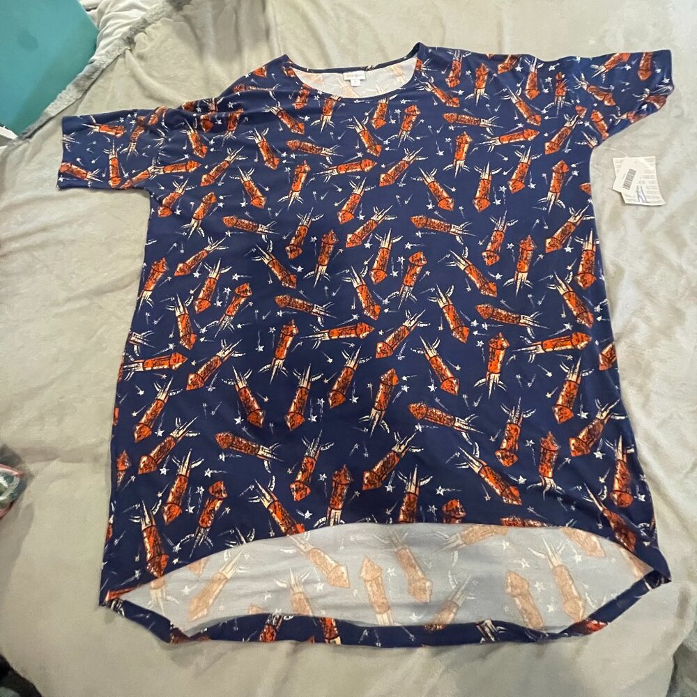 LuLaRoe Irma Top XL NWT